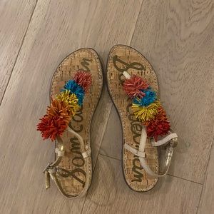 San Edelman strappy sandals size 7.5